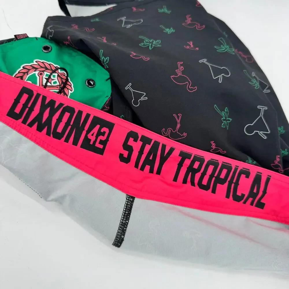 Dixxon Board Shorts Mens 42 (42x10 ACTUAL) Maritini‎ Bay Unlined Swim Beach